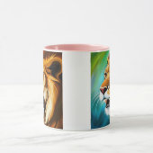 Roaring Lion Side Posed Portrait-57566 Mok (Midden)