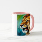 Roaring Lion Side Posed Portrait-57566 Mok (Voorkant rechts)