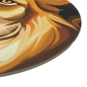 Roaring Lion Side Posed Portrait-57566 Snijplank (Hoek)