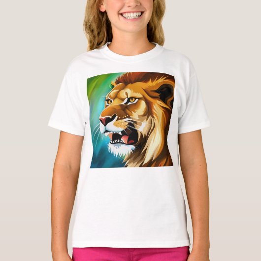 Roaring Lion Side Posed Portrait-57566 T-shirt (Voorkant)