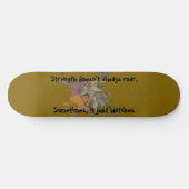Roaring Lion Sunrise Papercut Skateboard Deck (Horizontaal)