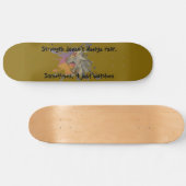 Roaring Lion Sunrise Papercut Skateboard Deck (Horizontaal)