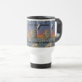 Roaring Lion Sunrise Papercut Travel Mug Reisbeker (Voorkant rechts)