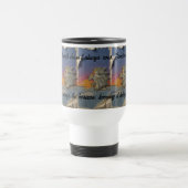Roaring Lion Sunrise Papercut Travel Mug Reisbeker (Center)