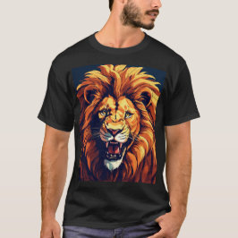 Roaring Lion T-Shirt - Mannen Dames & Kinder