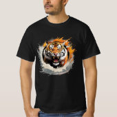 Roaring Majesty Tiger T-shirt (Voorkant)
