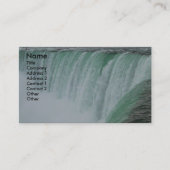 Roaring Niagara Herfsten Landschap Visitekaartje (Voorkant)