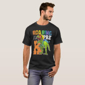 Roaring Pre K Dinosaur Rex Back To School Boys T-shirt (Voorkant volledig)