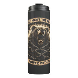 Roaring Resolve — Rise Above the Fear Thermosbeker