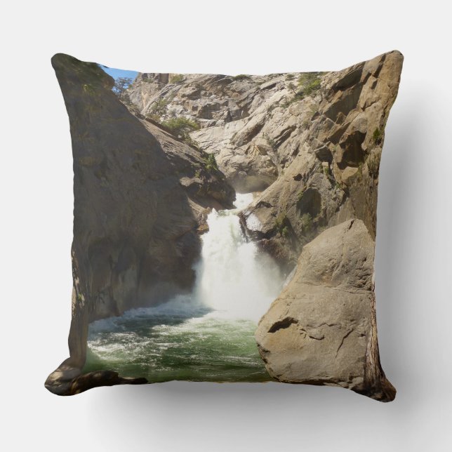 Roaring River Falls in Kings Canyon National Park Kussen (Voorkant)