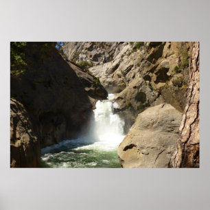 Roaring River Falls in Kings Canyon National Park Poster