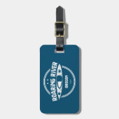 Roaring River Oregon Kayak Bagagelabel (Voorkant verticaal)