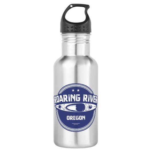 Roaring River Oregon Kayak Waterfles (Voorkant)