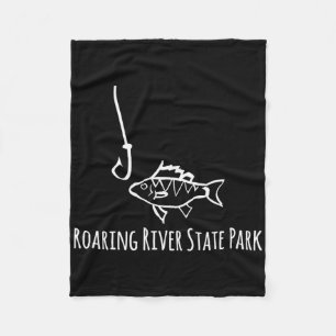 Roaring River State Park Grappige Vissen Vissen Vi Fleece Deken
