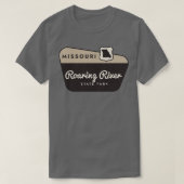 Roaring River State Park Missouri Welkomstbord T-shirt (Design voorkant)