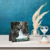 Roaring rivierHerfsten, Koning Canyon, CA Fotoplaat (Insitu)