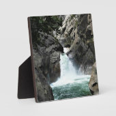 Roaring rivierHerfsten, Koning Canyon, CA Fotoplaat (Voorkant)