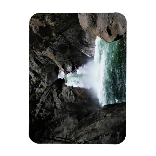 Roaring rivierHerfsten, Koning Canyon, CA Magneet (Verticaal)