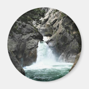 Roaring rivierHerfsten, Koning Canyon, CA Magneet