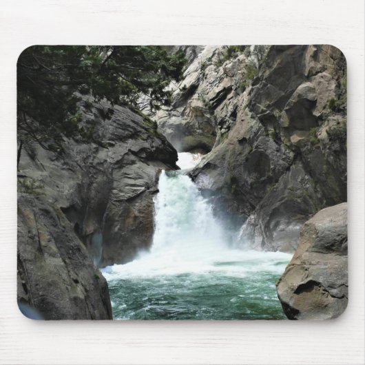 Roaring rivierHerfsten, Koning Canyon, CA Muismat (Voorkant)