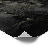 Roaring rivierHerfsten, Koning Canyon, CA Poster (Hoek)