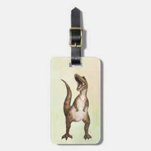 Roaring T-Rex Bagagelabel