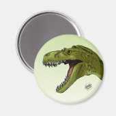 Roaring T-Rex Dinosaurus van Geraldo Borges Magneet (Voorkant / Achterkant)
