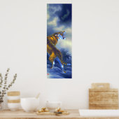Roaring Tiger en Dragon Hosen 1920 Poster (Keuken)