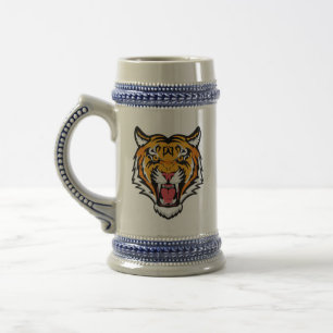 Roaring Tiger Head-25818 Bierpul