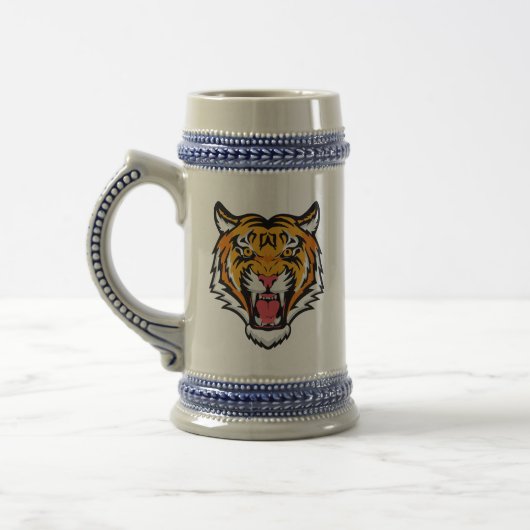 Roaring Tiger Head-25818 Bierpul (Links)