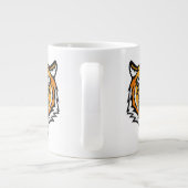 Roaring Tiger Head-25818 Grote Koffiekop (Achterkant)