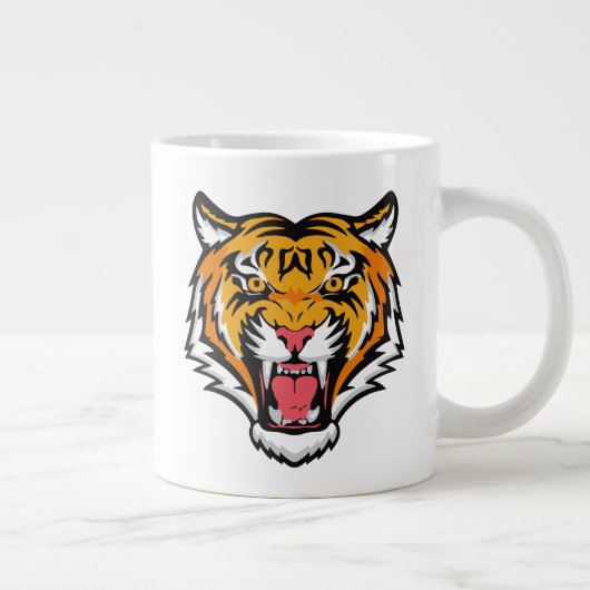 Roaring Tiger Head-25818 Grote Koffiekop (Rechts)