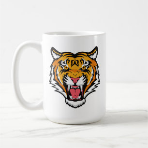 Roaring Tiger Head-25818 Koffiemok
