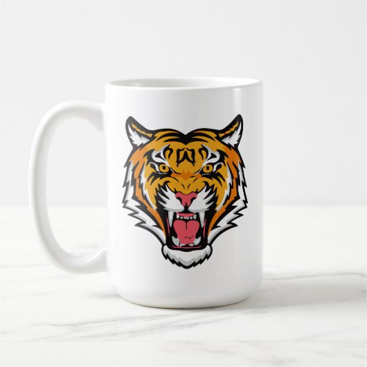 Roaring Tiger Head-25818 Koffiemok (Links)