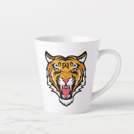 Roaring Tiger Head-25818 Latte Mok (Rechts)