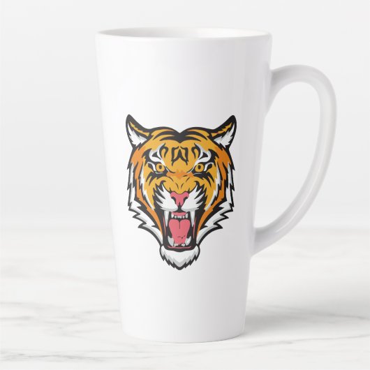 Roaring Tiger Head-25818 Latte Mok (Rechts)