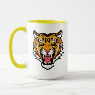 Roaring Tiger Head-25818 Mok