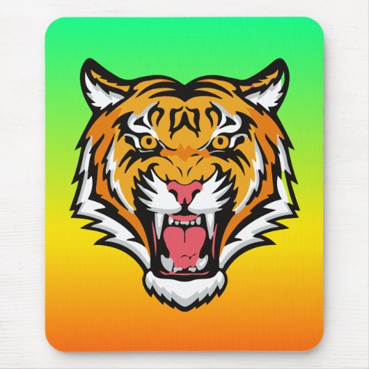 Roaring Tiger Head-25818 Muismat (Voorkant)