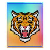 Roaring Tiger Head-25818 Perfect Poster (Voorkant)