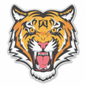 Roaring Tiger Head-25818 Sticker (Voorkant)