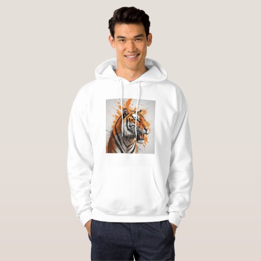 Roaring Tiger Hoodie (Voorkant volledig)
