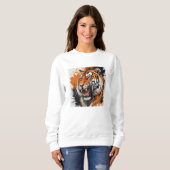 Roaring Tiger Hoodie Trui (Voorkant volledig)