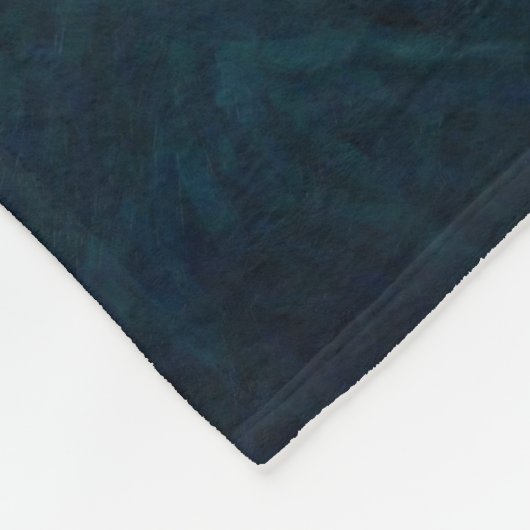 Roaring Tiger Moonlit Oerwoud Fleece Deken (Hoek)