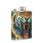 Roaring Tiger Moonlit Oerwoud Heupfles (Rechts)