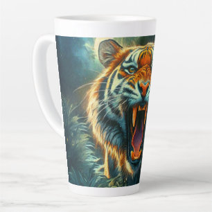 Roaring Tiger Moonlit Oerwoud Latte Mok
