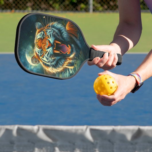 Roaring Tiger Moonlit Oerwoud Pickleball Paddle (Insitu)
