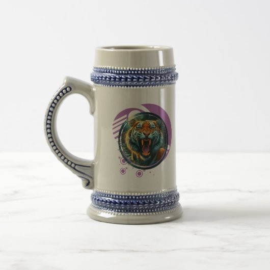Roaring tijger bierpul (Links)