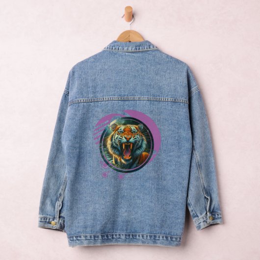 Roaring tijger denim jacket (Hangar)