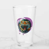Roaring tijger glas (Voorkant)
