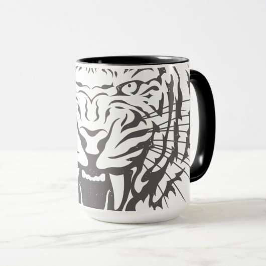 Roaring tijger mok (Voorkant rechts)